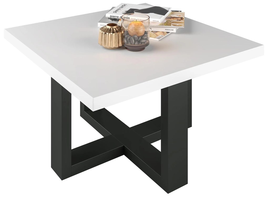 Măsuță cafea Eczo Typ 98 (alb + Negru). Promo -6%. 1108306