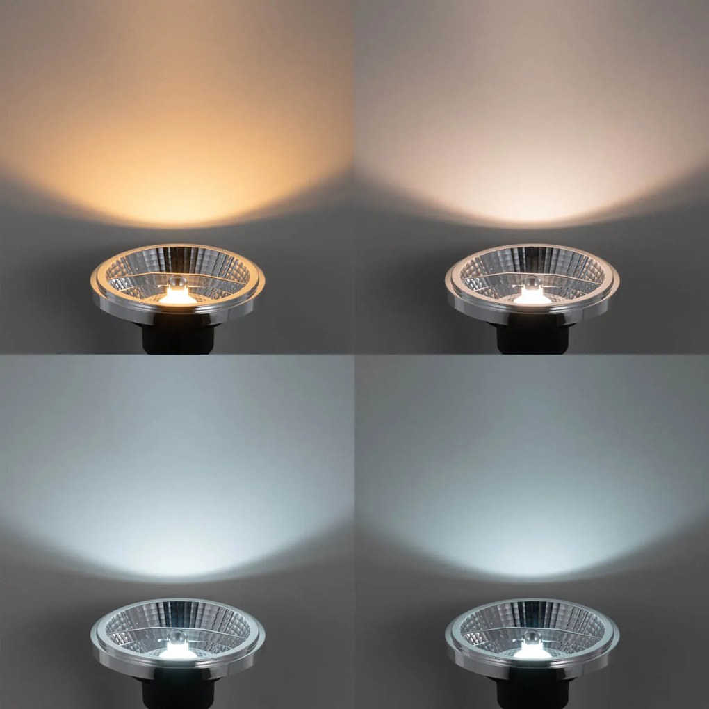 Bec inteligent LED GU10 reglabil AR111 10W 800 lm 2200 - 6500K