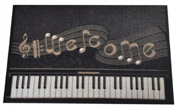 Covoras Intrare Piyano, 40x60 cm, PVC