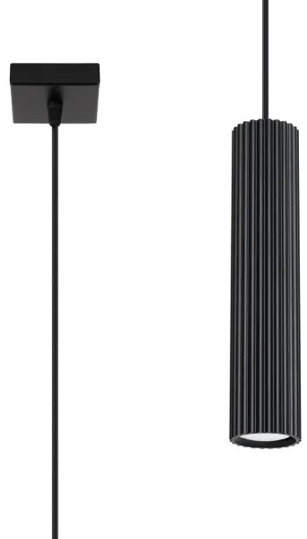 Brilagi - Lustră LED pe cablu CRESTO 1xGU10/10W/230V, negru