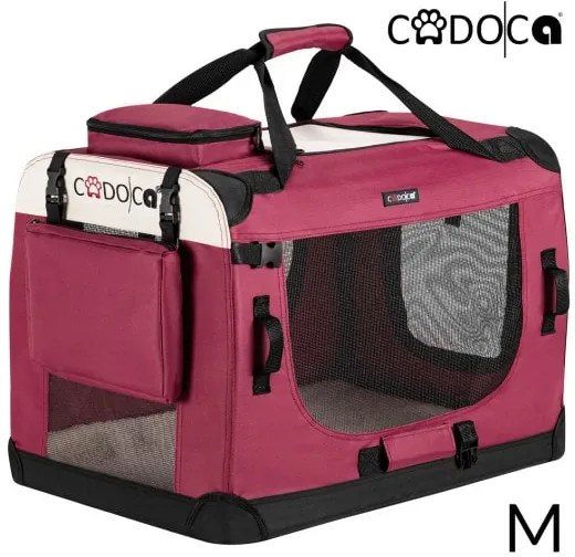 Deuba Geanta portabila pentru caini M 60x42x42cm - rosu
