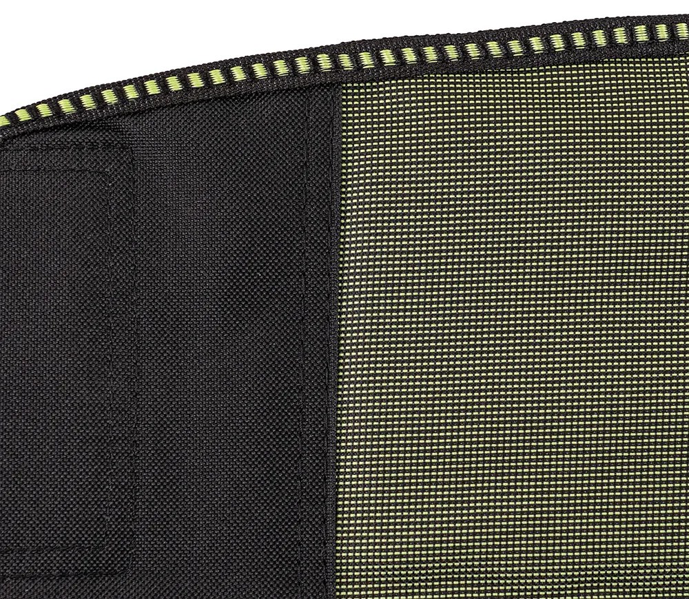 Scaun de pescuit Leziter Comfort Plus cu cotieră și suport pentru pahare verde