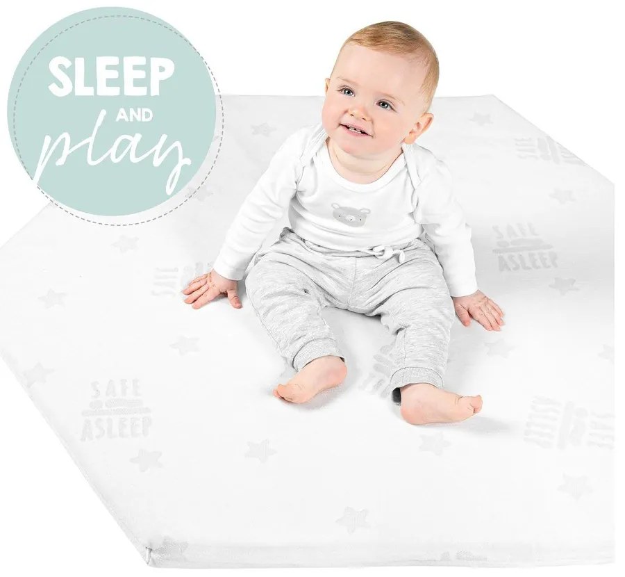 Saltea pentru copii din spumă cu husă detașabilă 99x114 cm Safe Asleep® – Roba