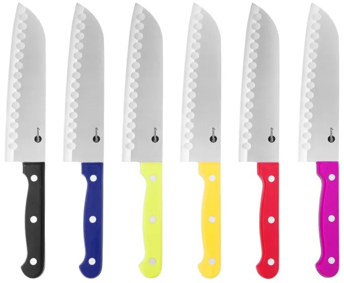 Cutit santoku 17,5cm, 6 culori Norman