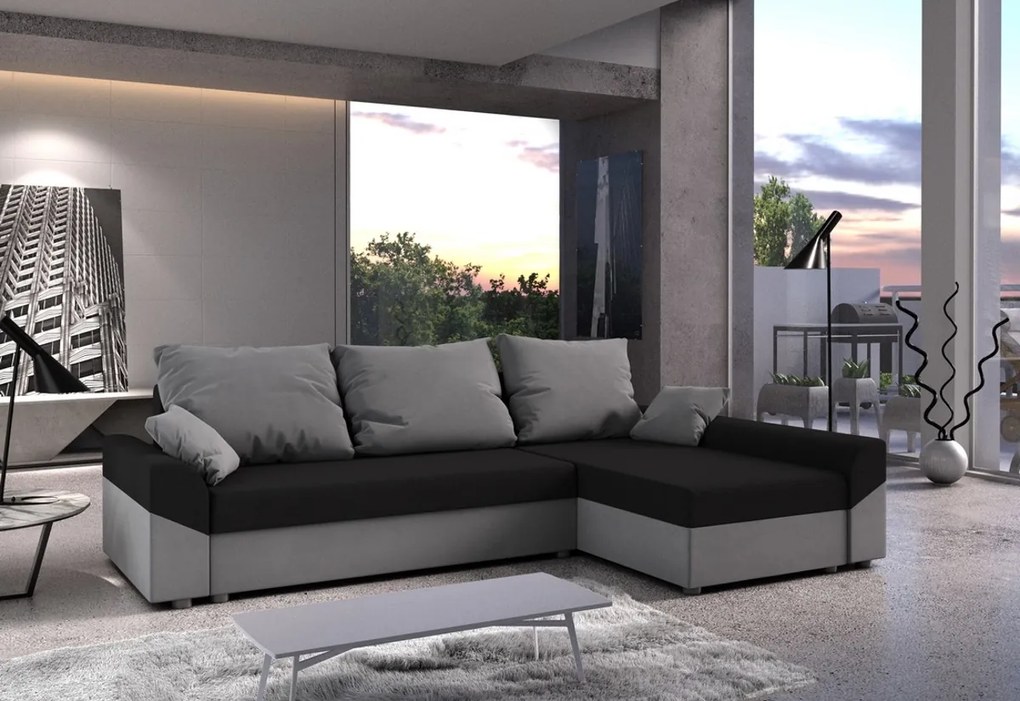 Expedo Colțar extensibil VIVIANA, 248x80x139,microfibră 15/27, dreapta