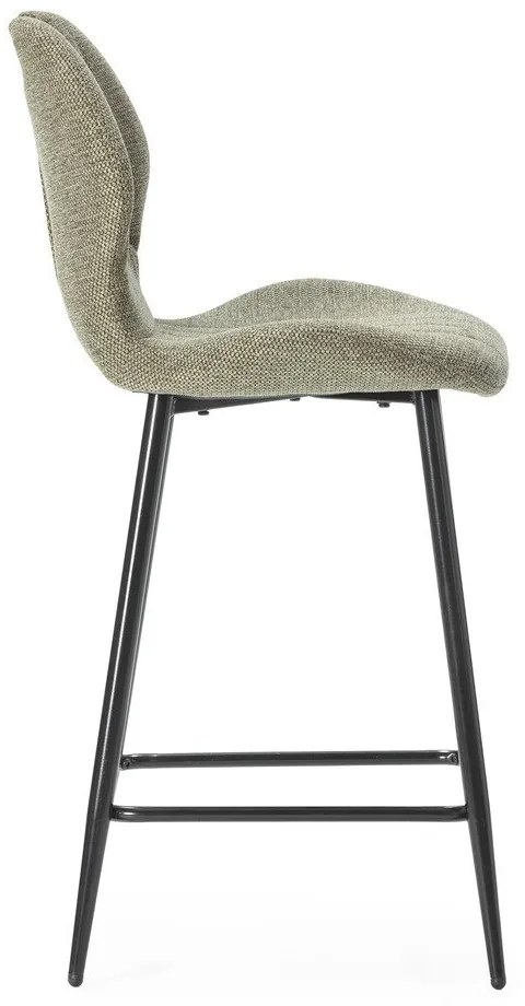 Scaune de bar verzi 2 buc. (înălțime șezut 65 cm) Muli – Marckeric