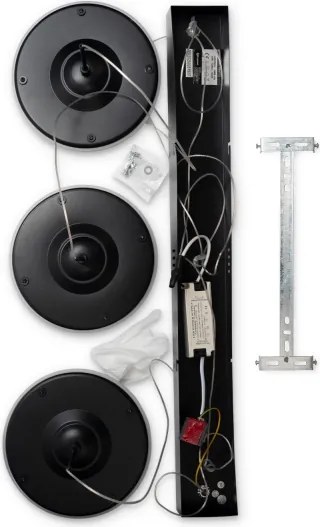 Brilagi - Lustra suspendată pe cablu VERANO, 3x LED/15W/230V