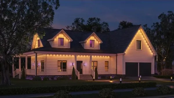 Philips Hue FESTAVIA - Șir exterior LED RGBW dimabil, extensibil, 16xLED 9m IP65