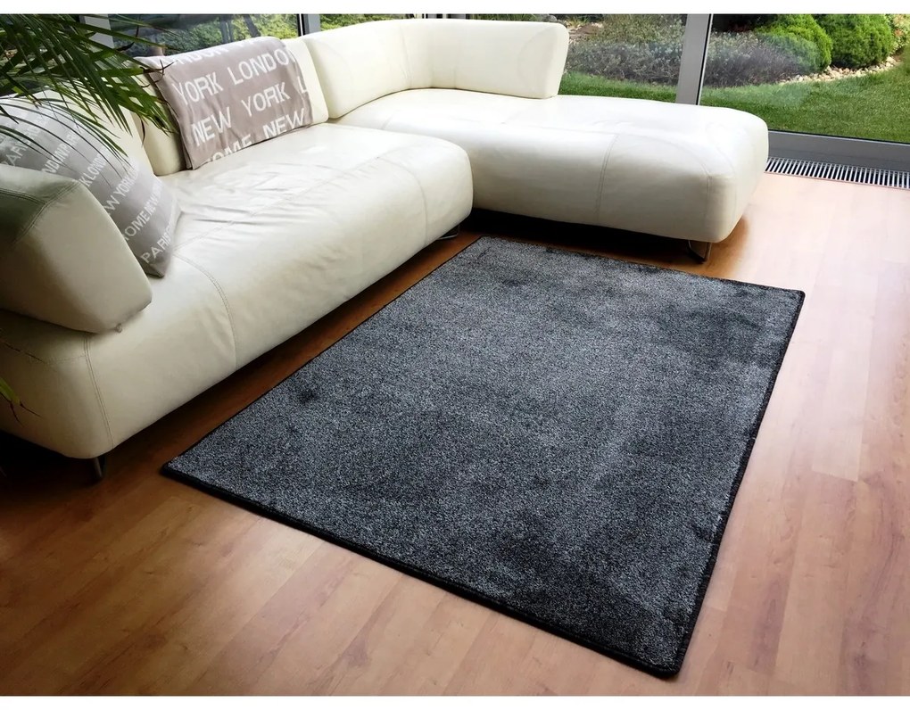 Covor Apollo antracit moale, 120 x 170 cm, 120 x 170 cm
