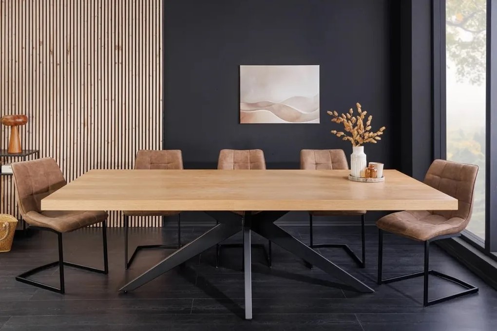 Masa sufragerie ZEUS 240cm stejar natural