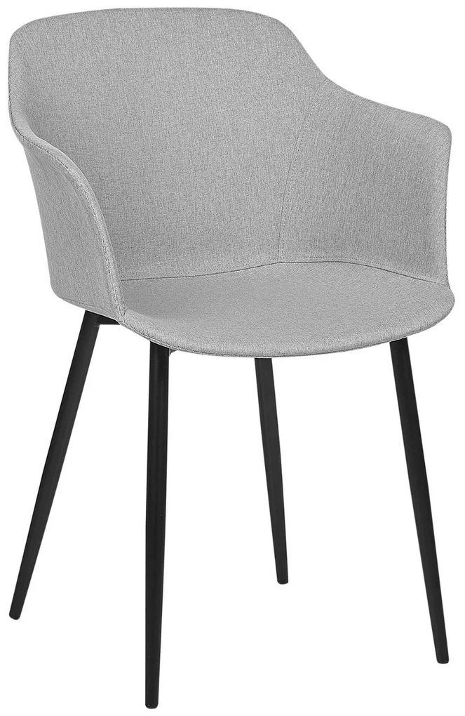 Set 2 buc scaun tip bar Eleni (gri). 1078709