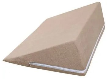 Husă frotir pentru perna plan înclinat Bellatex, cafea, 80 x 50 x 20 cm