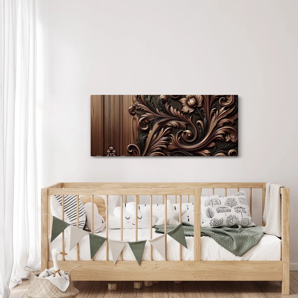 Tablou - Model din lemn (120x50 cm)