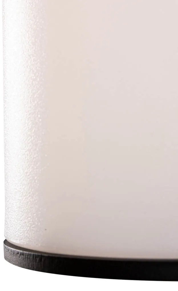 Lampă de podea de exterior albă, cu LED, IP65, reîncărcabilă, RGB - Fity