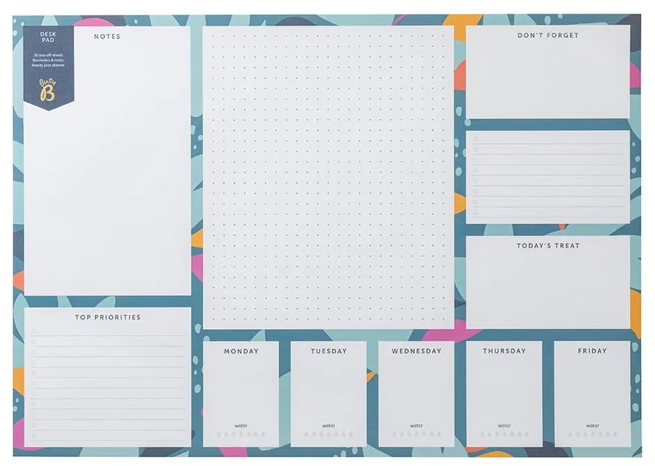Planificator de hârtie A3 Busy B, 36 pagini