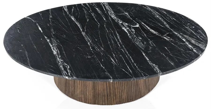 Masa ovala Maxim 120x70cm neagra