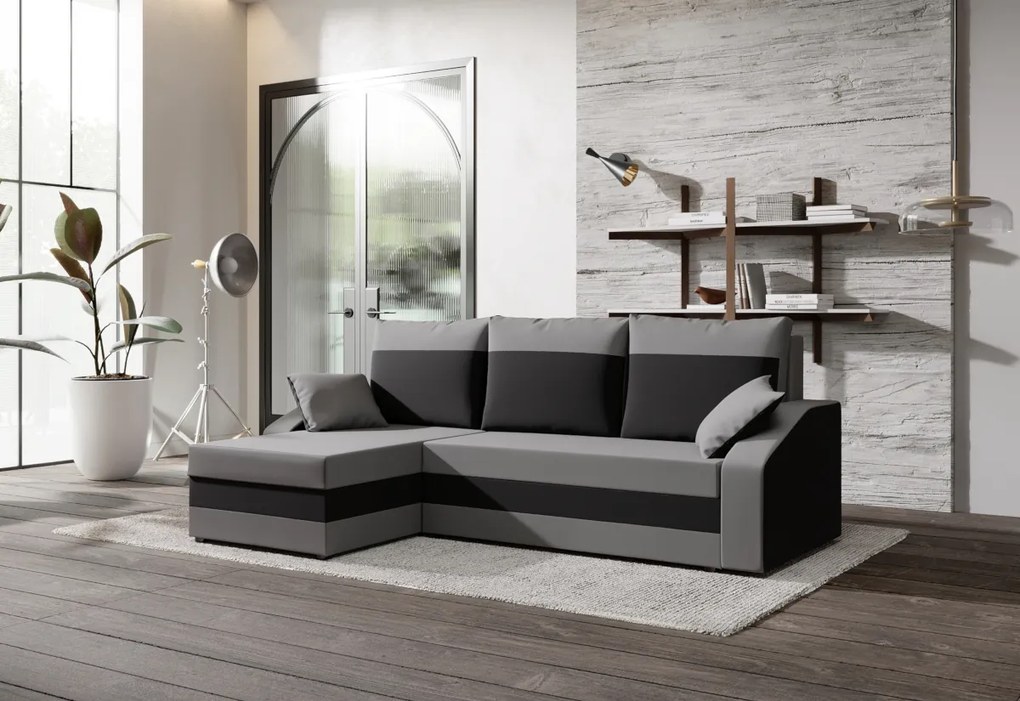 Supermobel Colțar extensibil WELDA, 230x75x140, haiti 17/haiti 18