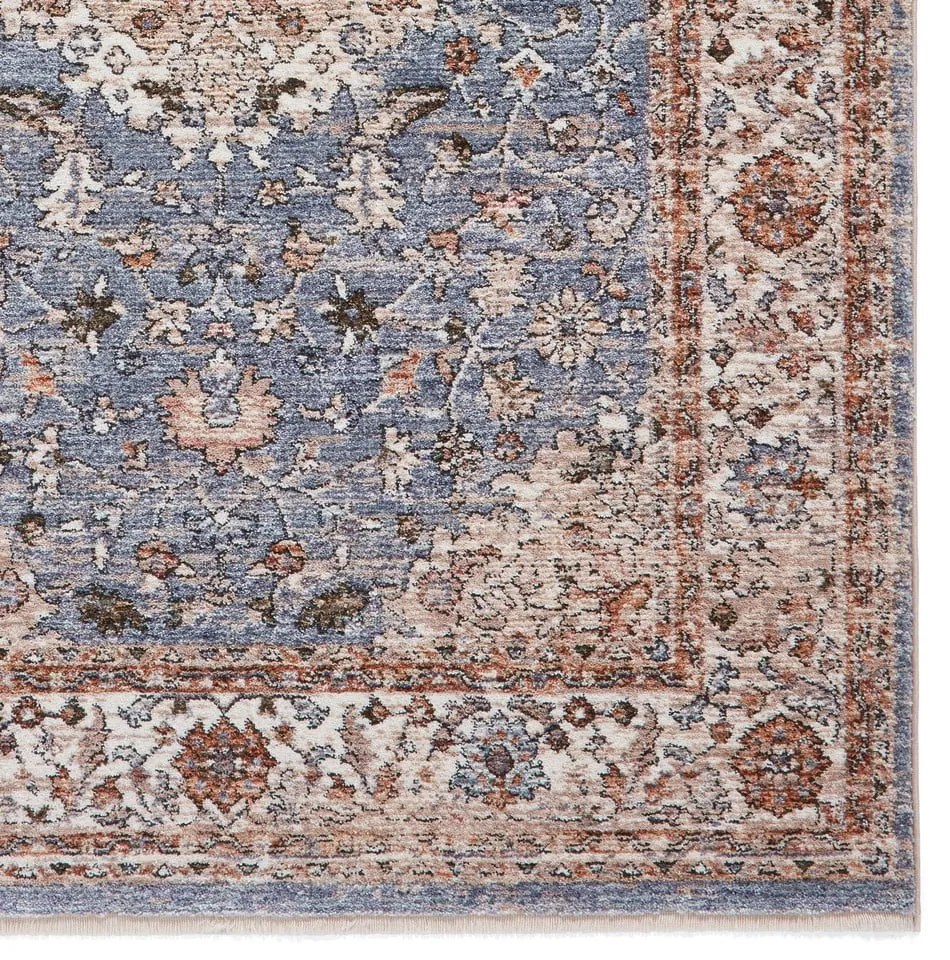 Covor albastru/bej 120x170 cm Vintage – Think Rugs