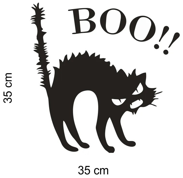 Sticker perete / geam BOO!!!