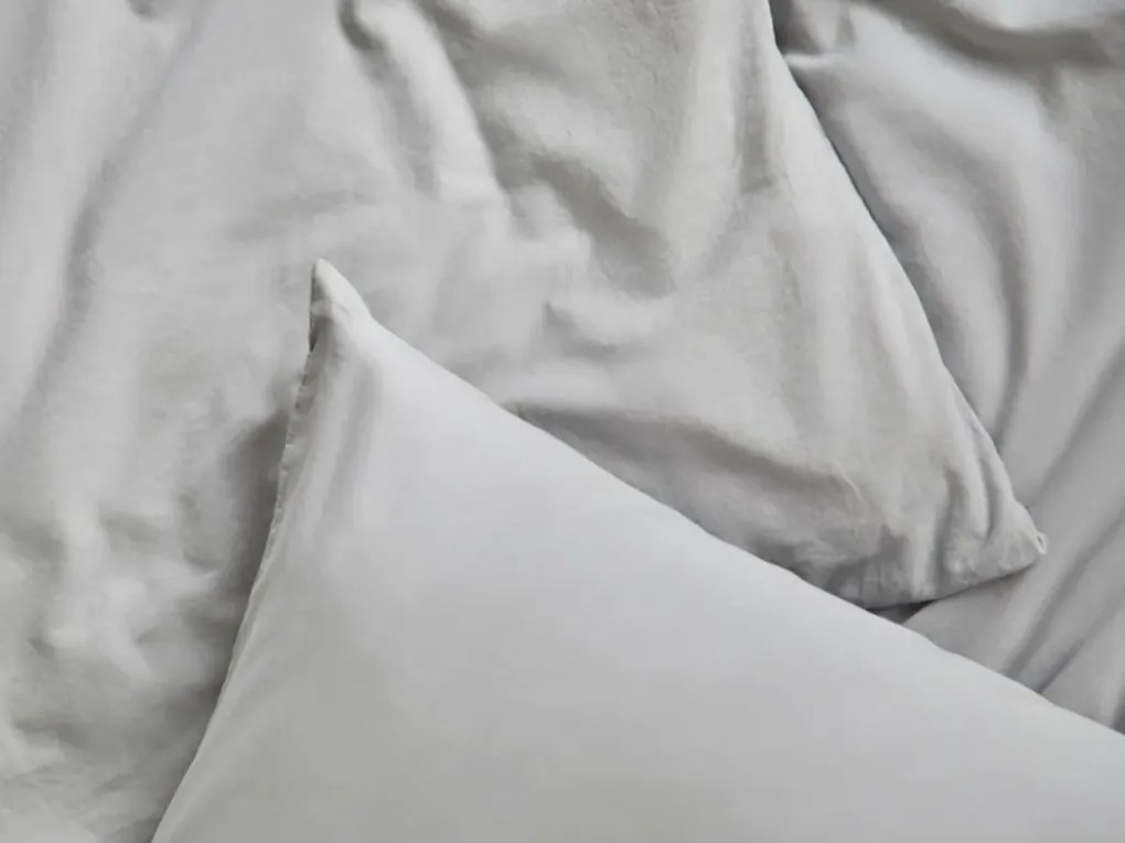 Lenjerie de pat din bumbac CALMORA svetle seste Dimensiune lenjerie de pat: 2 buc 70 x 90 cm | 200 x 220 cm