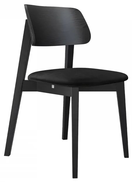 Scaun sufragerie KD 63 (Negru) . 1103452