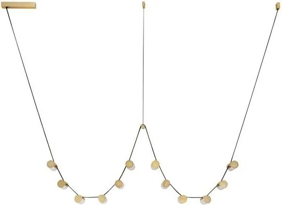 Lustra LED suspendata dimabila design XXL LUMA