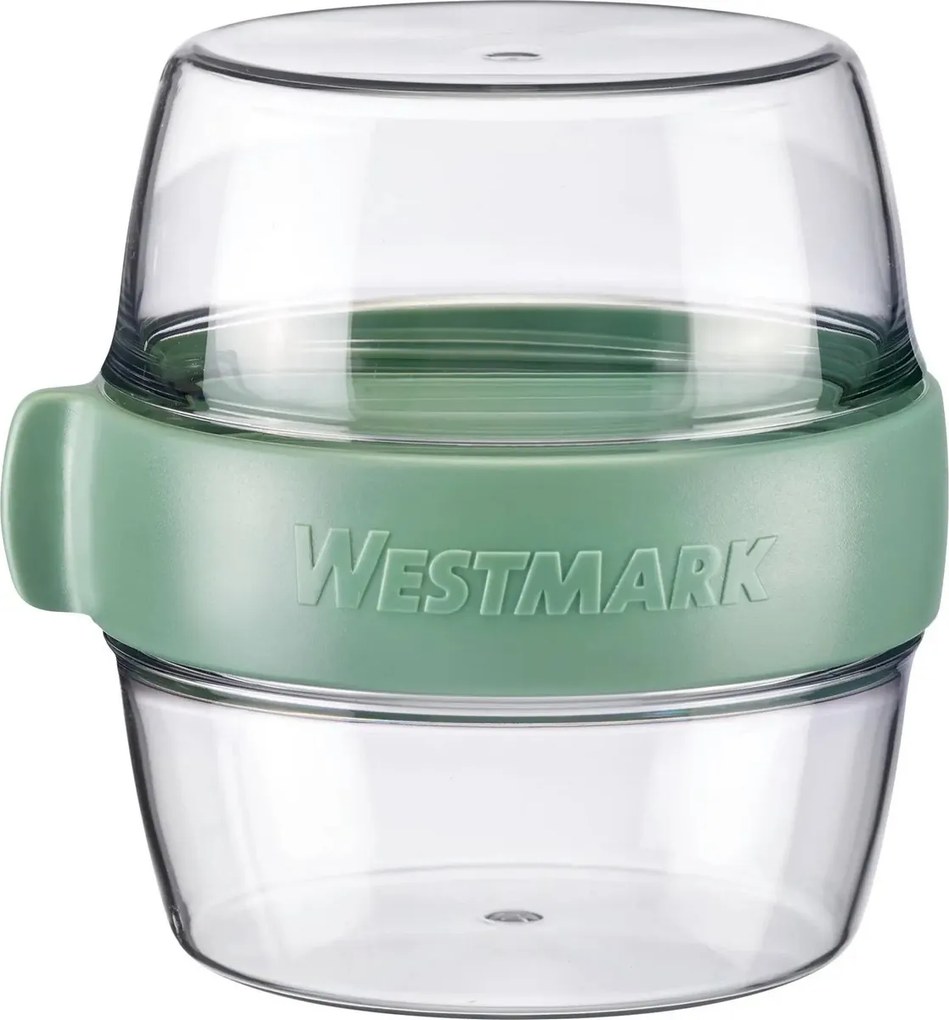Cutie pentru gustări din două piese Westmark MAXI,700 ml , verde mentă, L