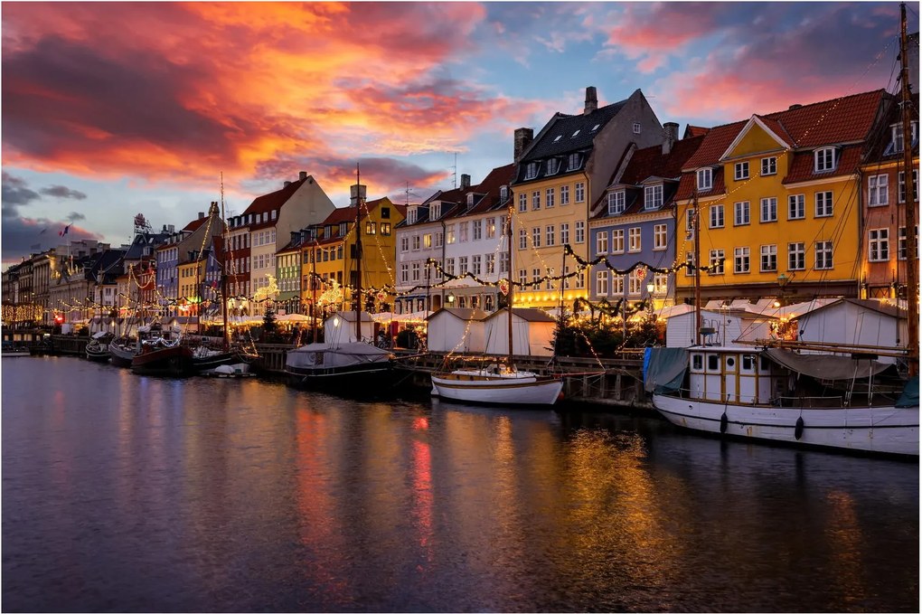 Tablou - Nyhavn, Copenhaga (90x60 cm)
