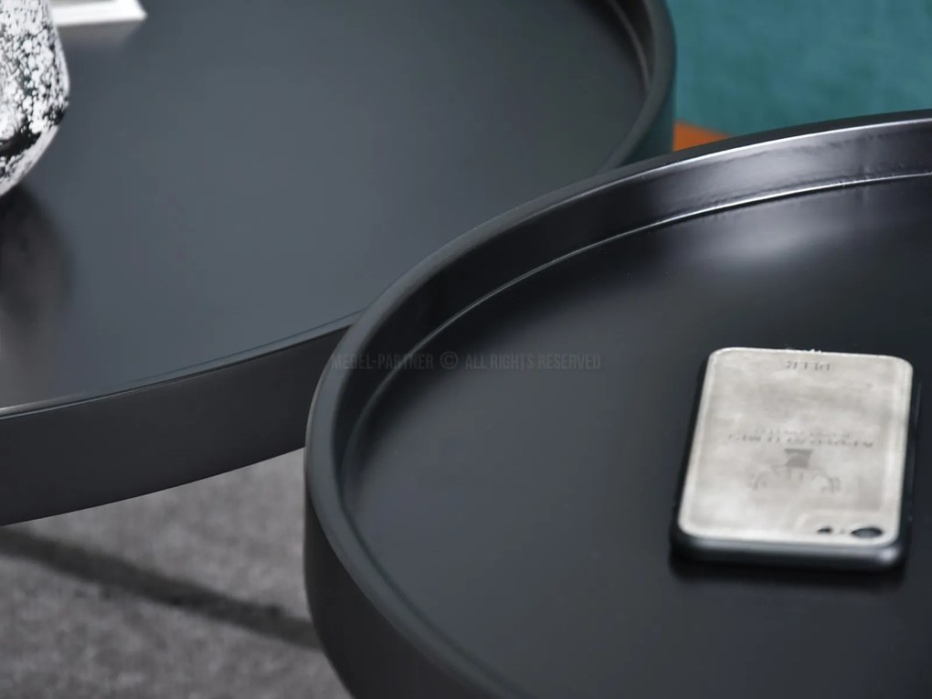 Măsuță de cafea Lantan Zest Xl (negru + negru). 1111841