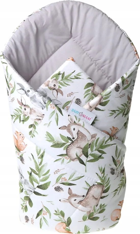 ShopJK FAȘĂ ÎNFĂȘAT COPII CU DOUĂ FEȚE - BAMBI