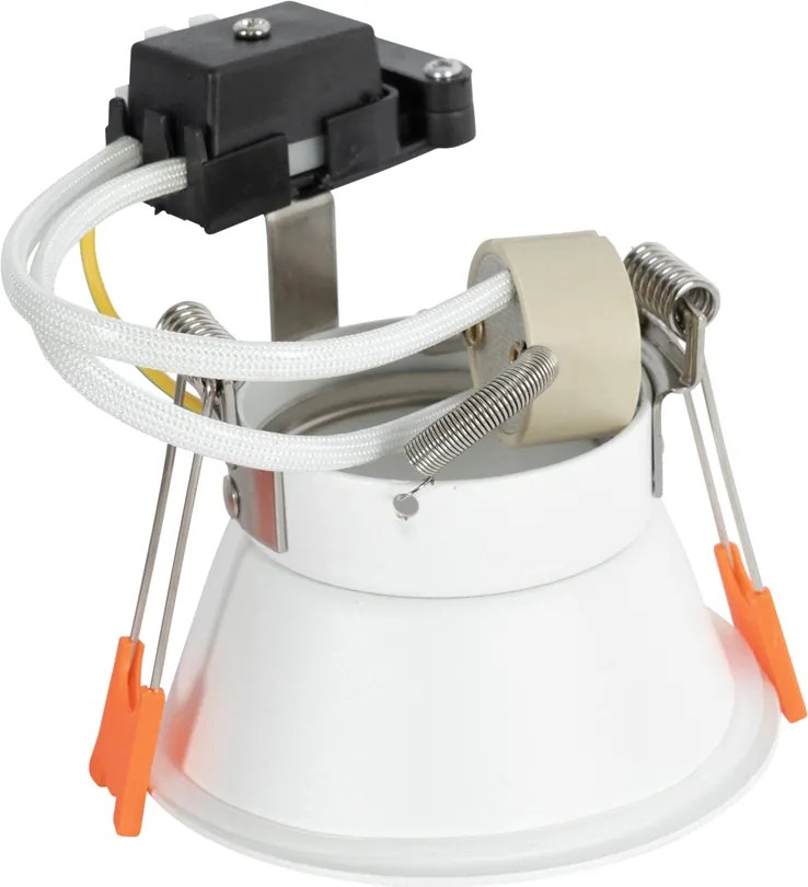 Spot încastrat inteligent alb IP44 incl. Wifi GU10 50mm - Dept