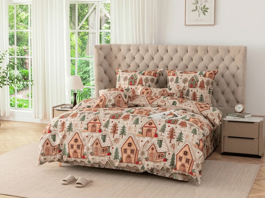 Lenjerie de pat din microfibra GINGER HOME colorata Dimensiune lenjerie de pat: 70 x 90 cm | 140 x 220 cm