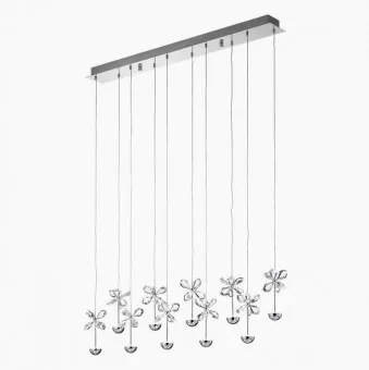 Candelabru modern 10 becuri led 2.5W PIANOPOLI 93663 Eglo