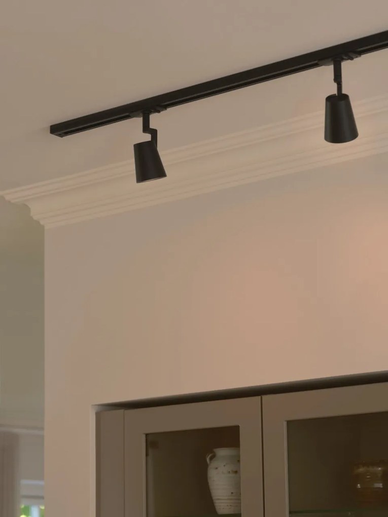 Accesoriu, Spot directionabil Allison negru, pentru sina Nordlux Link