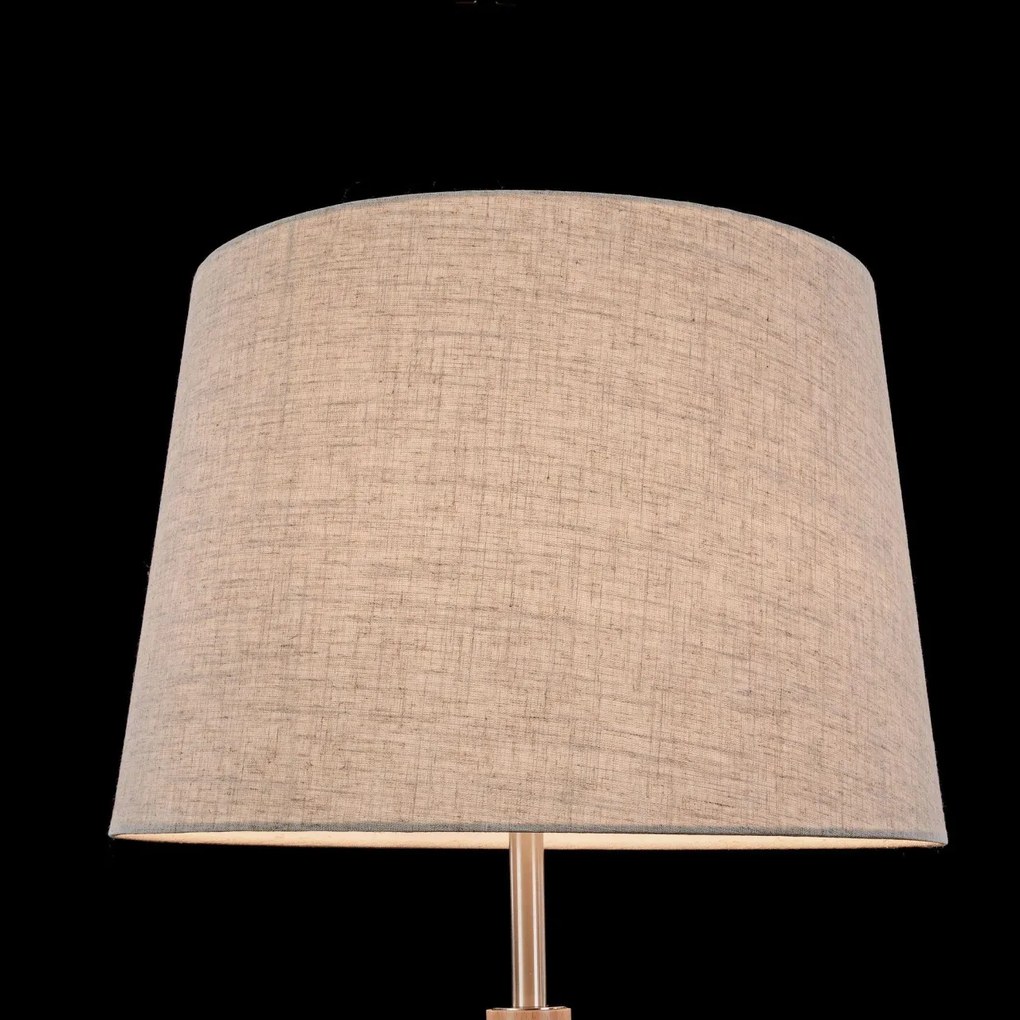 Lampadar modern cu trepied din lemn Calvin MYZ177-FL-01-BR