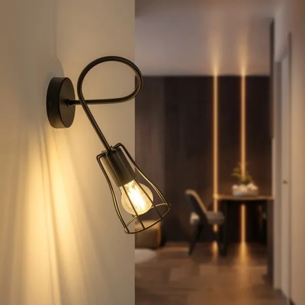 Aplică de perete OXFORD, 1x E27, 15W, 230V