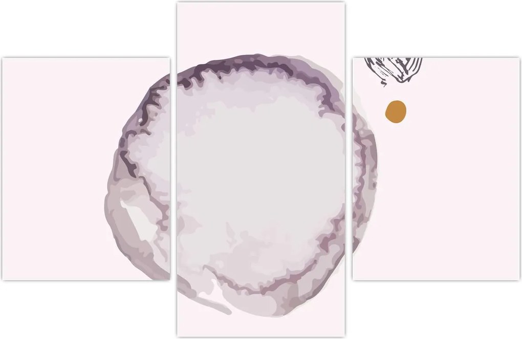 Tablou - Minimalism violet N⁰4 (90x60 cm)