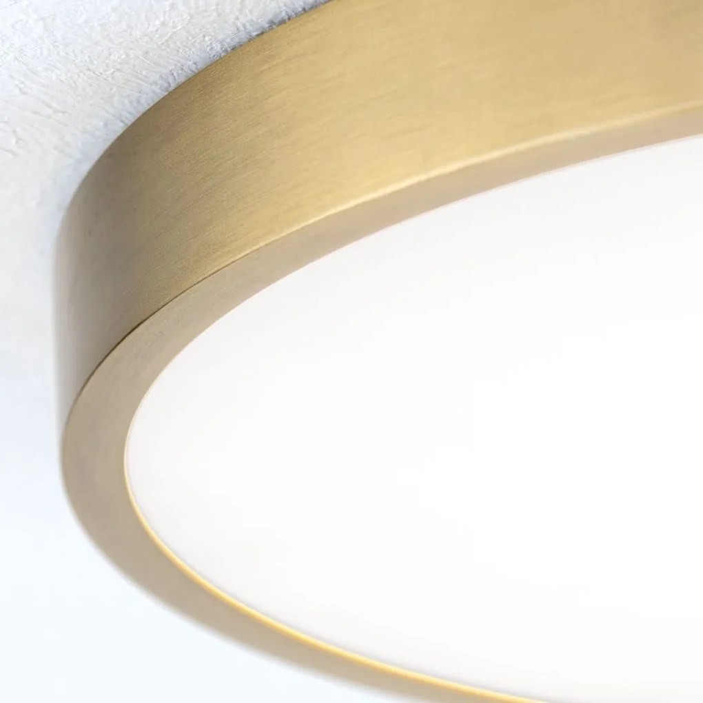 Plafoniera LED design slim BULLY D-28cm alama antique
