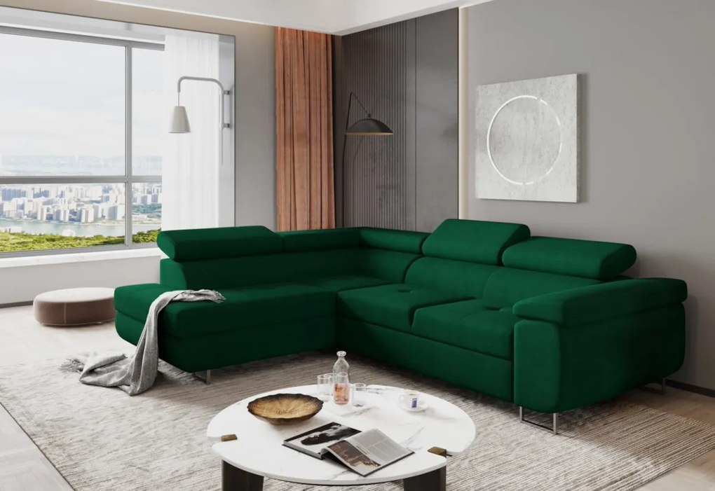 Supermobel Coltar extensibil ASTON, 275x90x202, paros 05, stanga