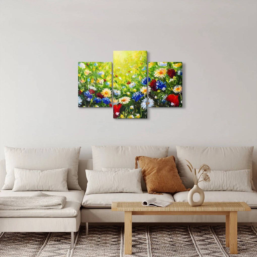 Tablou - Flori sălbatice (90x60 cm)