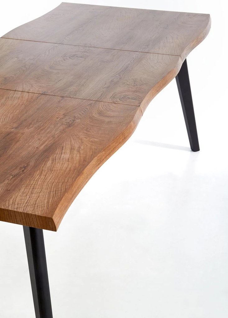 Masa dining extensibila decor din Stejar, BRYNE 150(210)x90