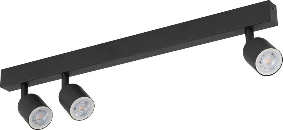 Spot LED TOP 3xGU10/10W/230V negru
