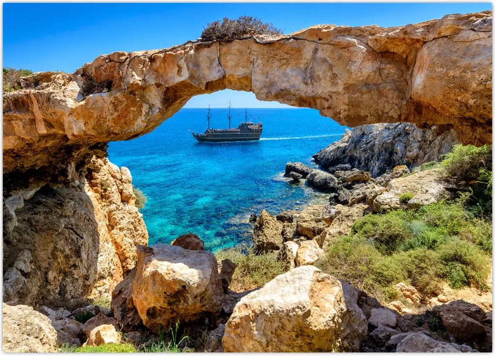 Tablou - Capul Greco (70x50 cm)