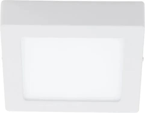 Plafoniera cu LED Eglo Fueva 1 colectia Style, 11W, 1200 lm, 17x17x3,5cm, alb