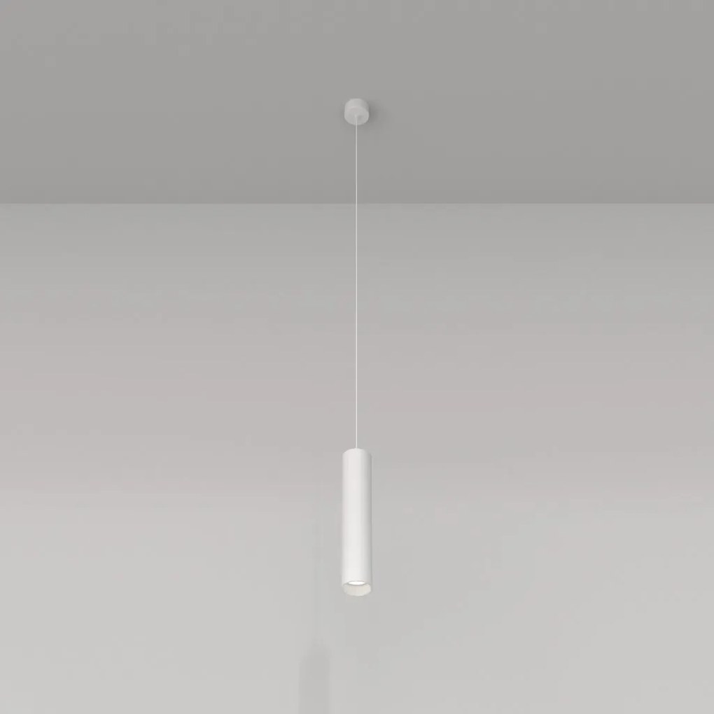 Pendul design tehnic Focus alb