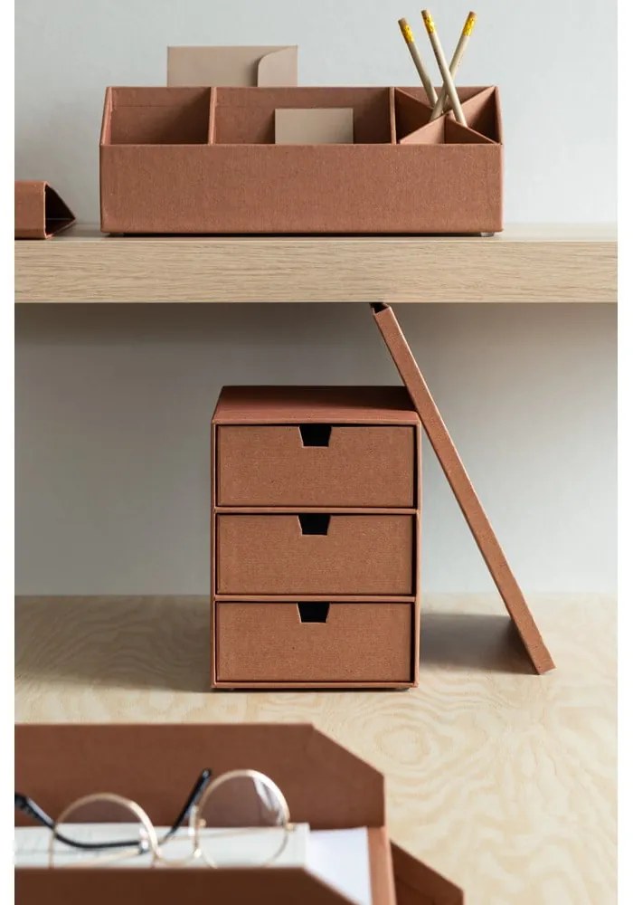 Organizator pentru sertar din carton Ingrid Restore Paper Laminate – Bigso