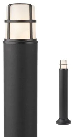 Lampă de exterior TRITON 1xE27/28W/230V IP54 negru Redo 90246