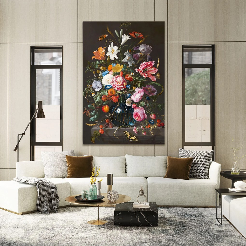 Tablou Canvas, 70x100cm, Dormitor si Living, Flori, Flori in vaza, Blossom Of Life
