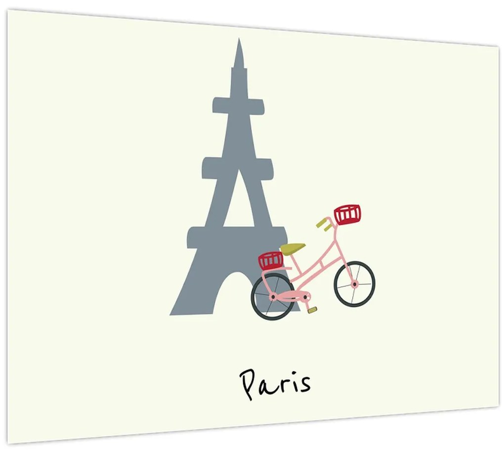 Tablou pe sticlă - Orașe din Europa N⁰1 (70x50 cm)