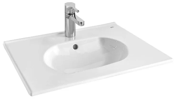 Lavoar incastrat alb 61 cm Gala Klea 610x460 mm